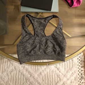 Gray sports bra, super soft and comfy! Dri-fit